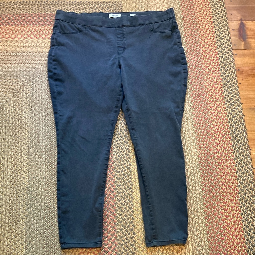 Black Sonoma stretch skinny jeans 22W
